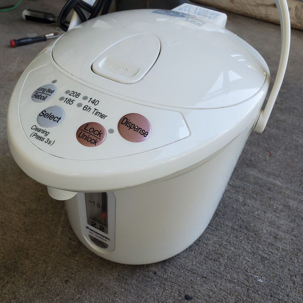 Panasonic NC-EM22P 2.2L Water Heater Boiler Dispenser + Power Cord Made in Thail